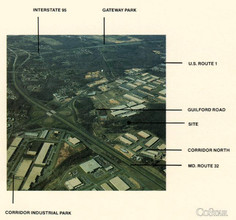 10545 Guilford Rd, Jessup, MD - aerial  map view