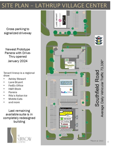 27601-27651 Southfield Rd, Southfield, MI for lease - Site Plan - Image 3 of 5