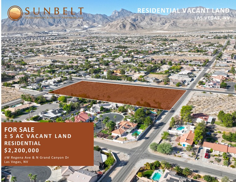 N Grand Canyon Dr, Las Vegas, NV for sale - Building Photo - Image 1 of 3