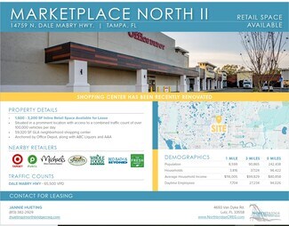 More details for 14721 N Dale Mabry Hwy, Tampa, FL - Retail for Lease