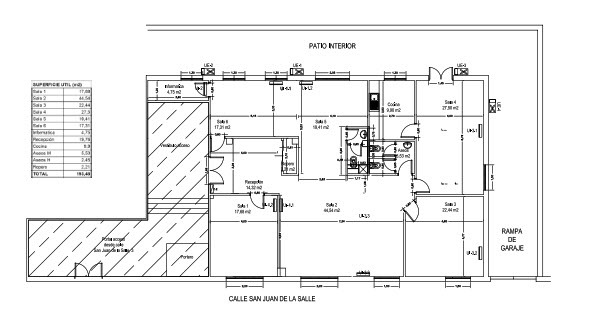 Madrid, MAD 28036 - Unit Puerta D, Esc. 1 -  - Floor Plan - Image 1 of 9