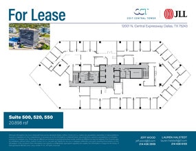 12001 N Central Expy, Dallas, TX for lease Floor Plan- Image 2 of 2