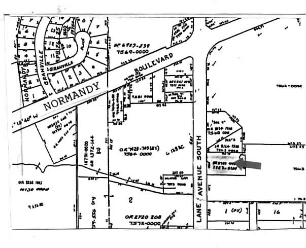 1161 Lane Ave S, Jacksonville, FL for sale - Plat Map - Image 2 of 12