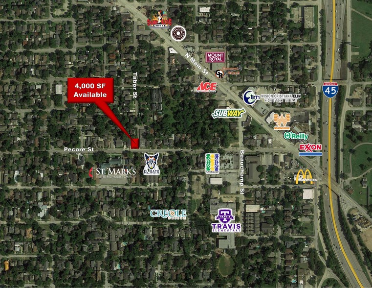 Nwc Of Pecore St & Tabor St, Houston, TX for sale - Primary Photo - Image 1 of 1