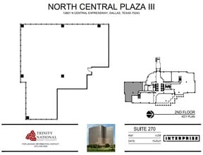 12801 N Central Expy, Dallas, TX for lease Floor Plan- Image 1 of 1