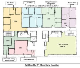 15342 El Prado Rd, Chino, CA for lease Floor Plan- Image 1 of 1