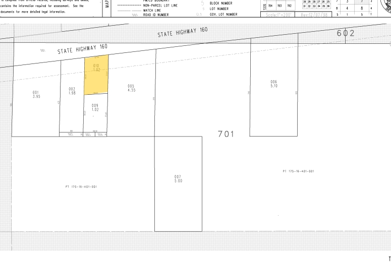 Land in Las Vegas, NV for sale - Plat Map - Image 1 of 5