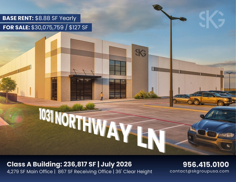 1031 Northway Ln, Laredo, TX for lease - Building Photo - Image 1 of 2
