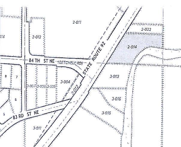 8411 Hwy 92, Granite Falls, WA for sale - Plat Map - Image 1 of 1