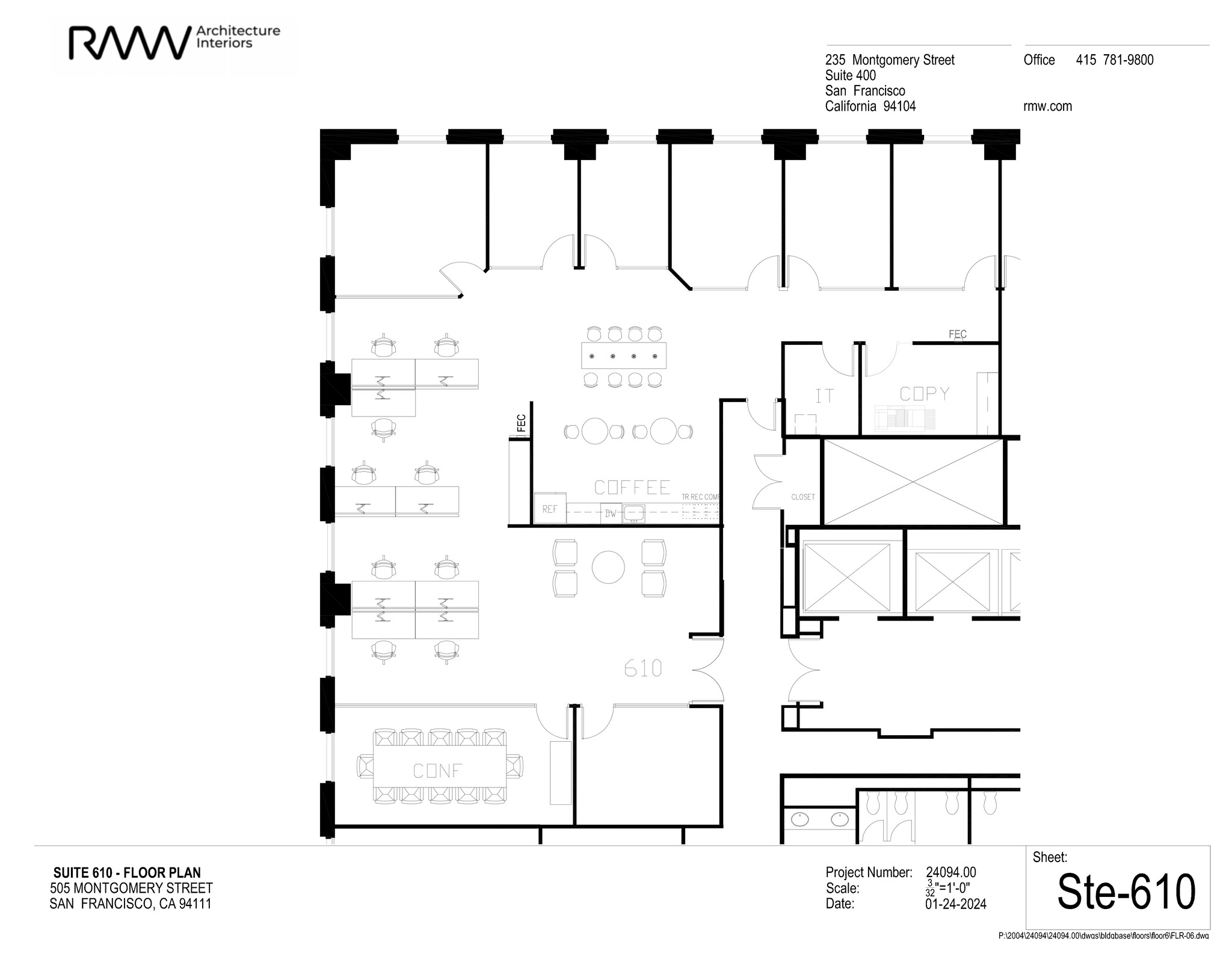 505 Montgomery St, San Francisco, CA for lease Site Plan- Image 1 of 1