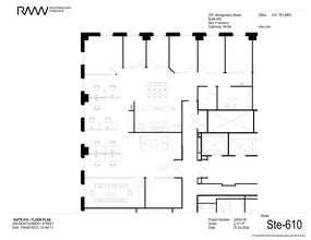 505 Montgomery St, San Francisco, CA for lease Site Plan- Image 1 of 1