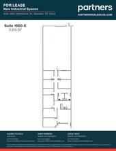 1656-1660 Townhurst Dr, Houston, TX for lease Site Plan- Image 1 of 1