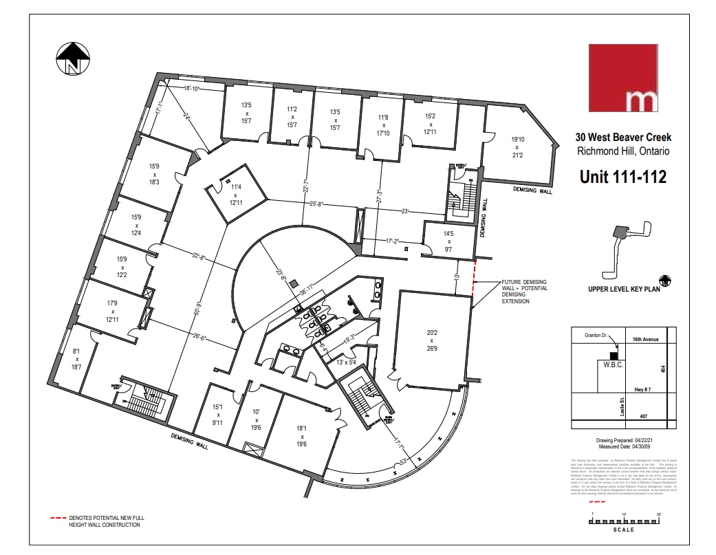 30 W Beaver Creek Rd, Richmond Hill, ON for lease Floor Plan- Image 1 of 1