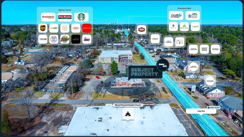 6412 Line Ave, Shreveport, LA for sale - Building Photo - Image 2 of 2