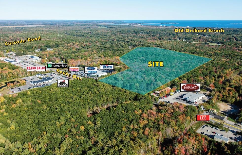841-853 Portland Rd, Saco, ME for sale Aerial- Image 1 of 1