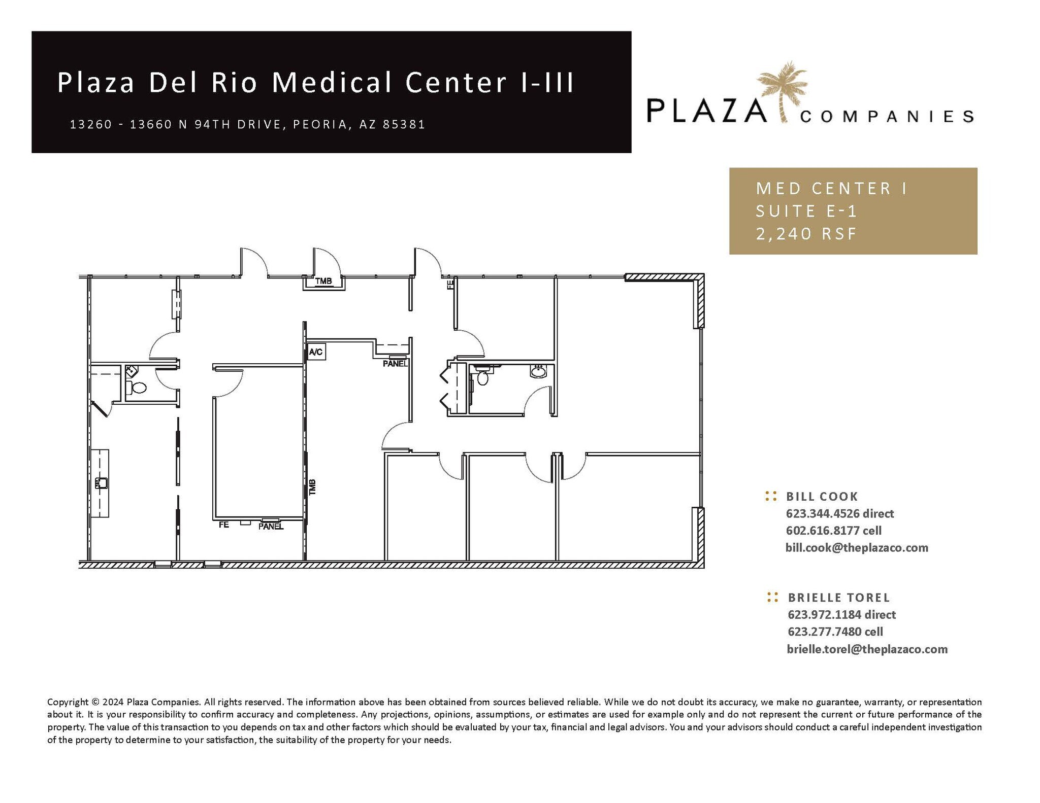 13660 N 94th Dr, Peoria, AZ for lease Floor Plan- Image 1 of 1