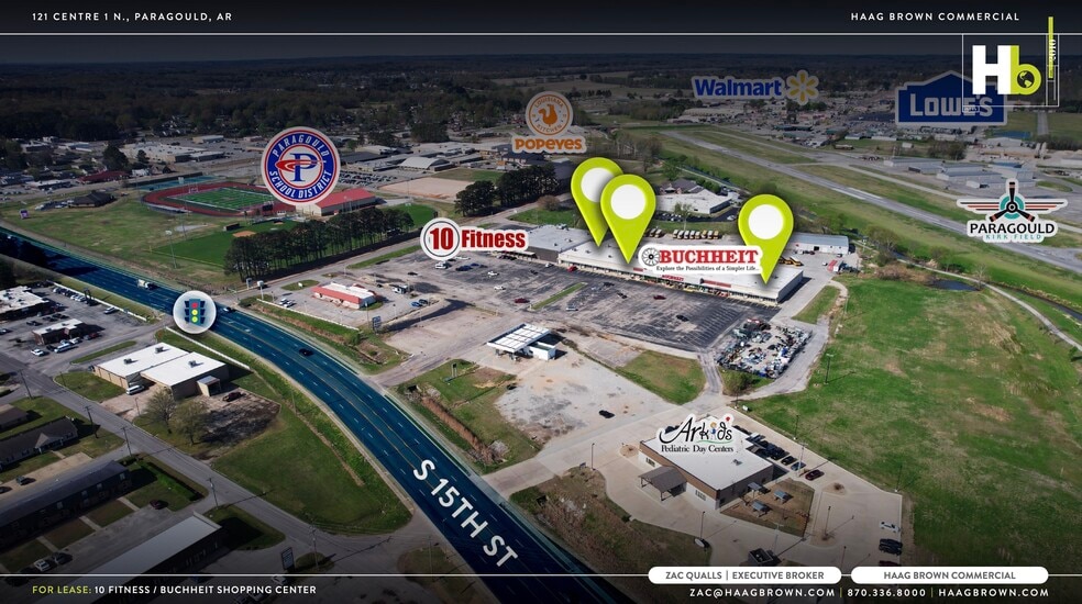 420 Highway 49 N, Paragould, AR for lease - Aerial - Image 3 of 5