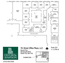 229 7th St, Garden City, NY for lease Floor Plan- Image 2 of 3