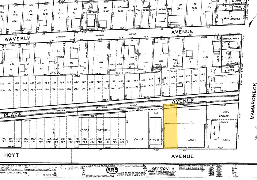 135 Hoyt Ave, Mamaroneck, NY for sale - Plat Map - Image 2 of 2