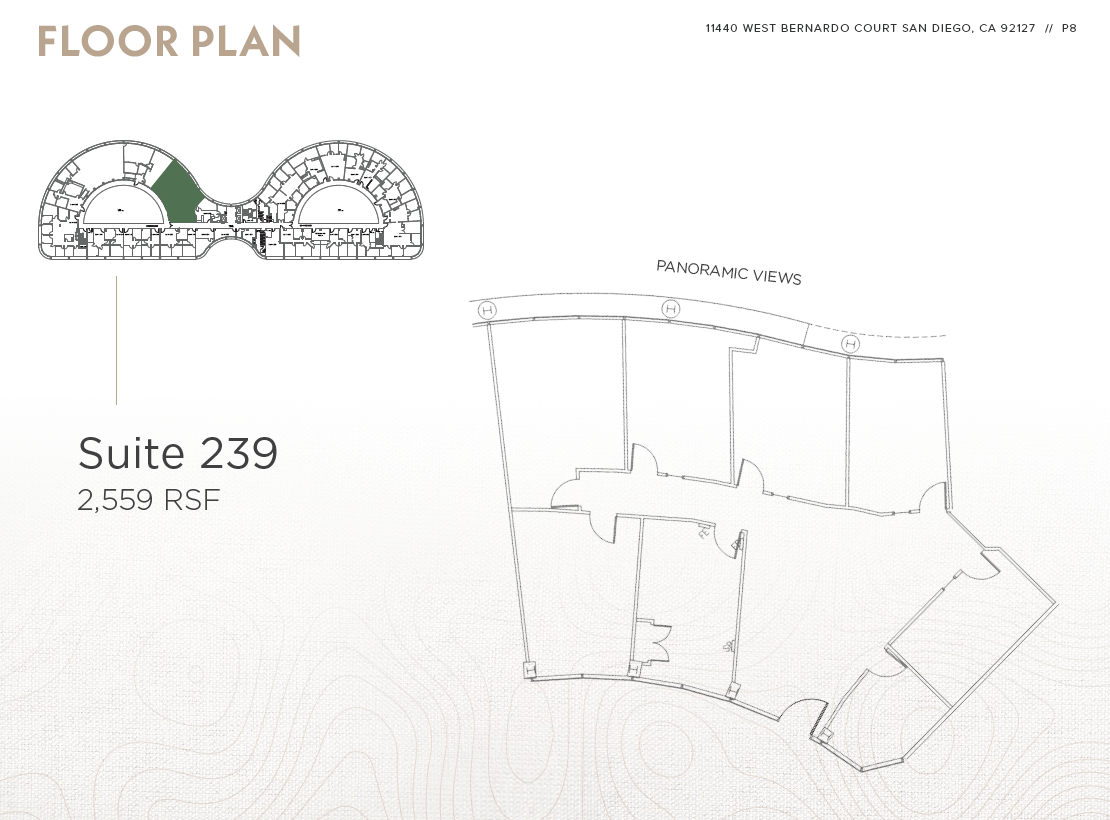 11440 W Bernardo Ct, San Diego, CA for lease Floor Plan- Image 1 of 1