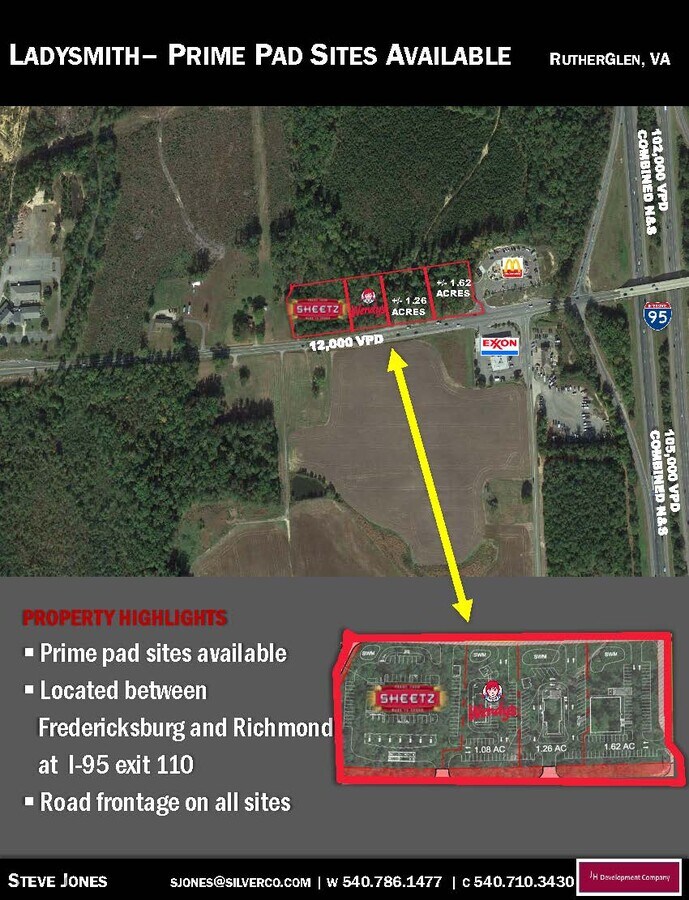 Ladysmith Rd, Ruther Glen, VA 22546 Ladysmith, VA