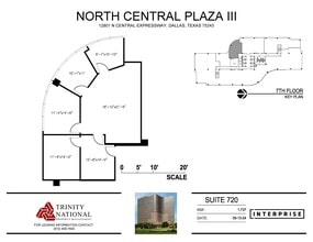 12801 N Central Expy, Dallas, TX for lease Floor Plan- Image 1 of 1
