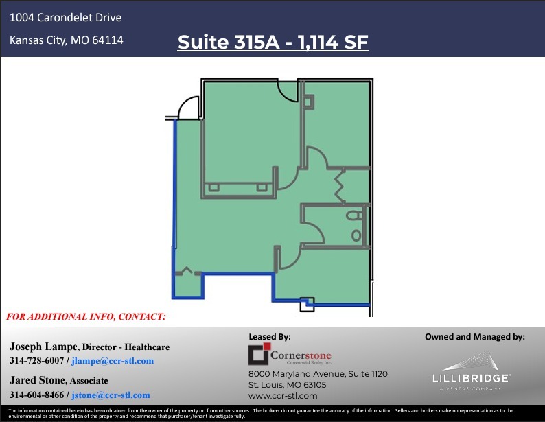 1004 Carondelet Dr, Kansas City, MO for lease Floor Plan- Image 1 of 1