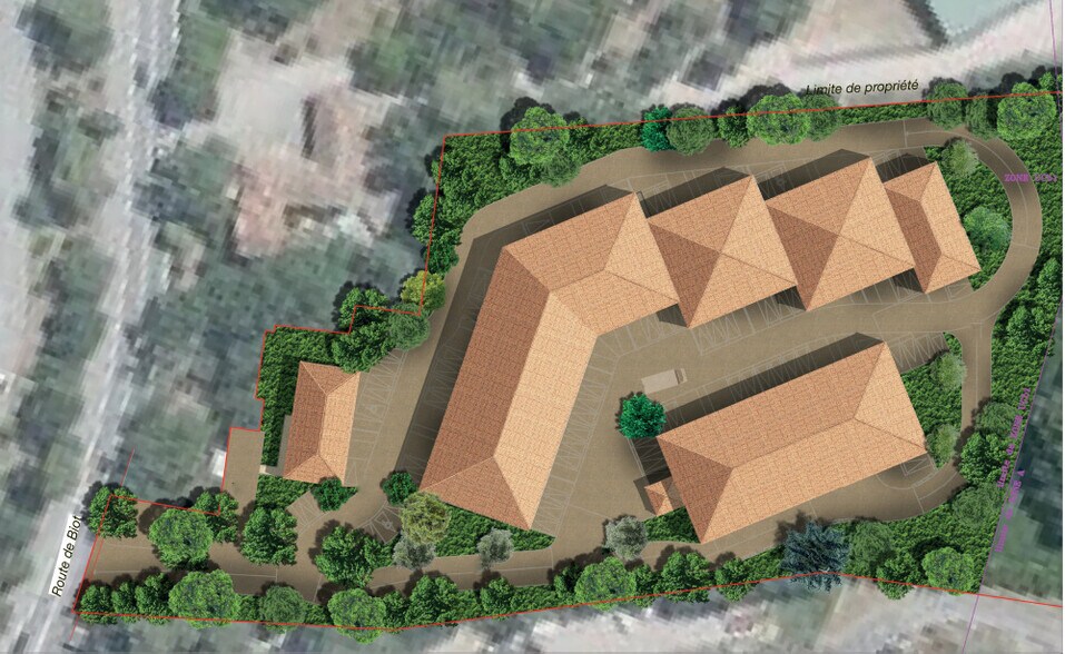 1382 Route De Biot, Valbonne for lease - Site Plan - Image 2 of 10