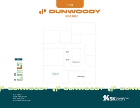 1 Dunwoody Park, Atlanta, GA for lease Site Plan- Image 1 of 1