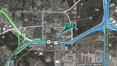 801 Hanover Dr, Grapevine, TX - AERIAL  map view - Image1