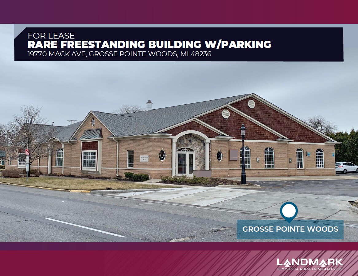 19770 Mack Ave, Grosse Pointe, MI for sale Building Photo- Image 1 of 1