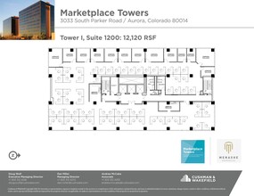 3025 S Parker Rd, Aurora, CO for lease Floor Plan- Image 1 of 1