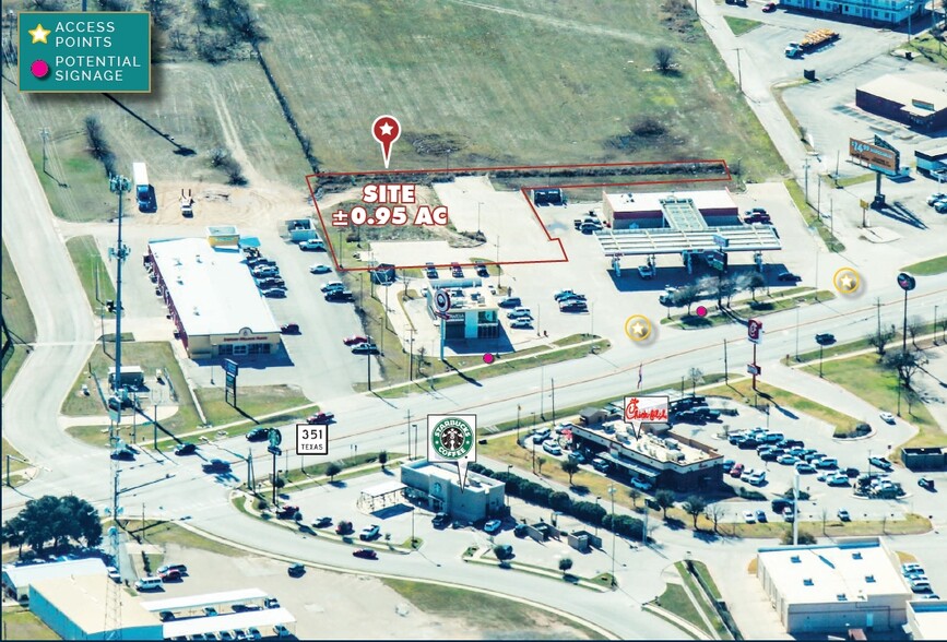 1749 Hwy 351, Abilene, TX for lease - Aerial - Image 2 of 6