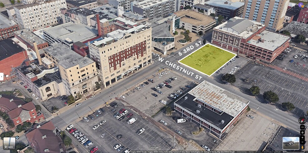 235 W Chestnut St, Louisville, KY for sale - Aerial - Image 2 of 2