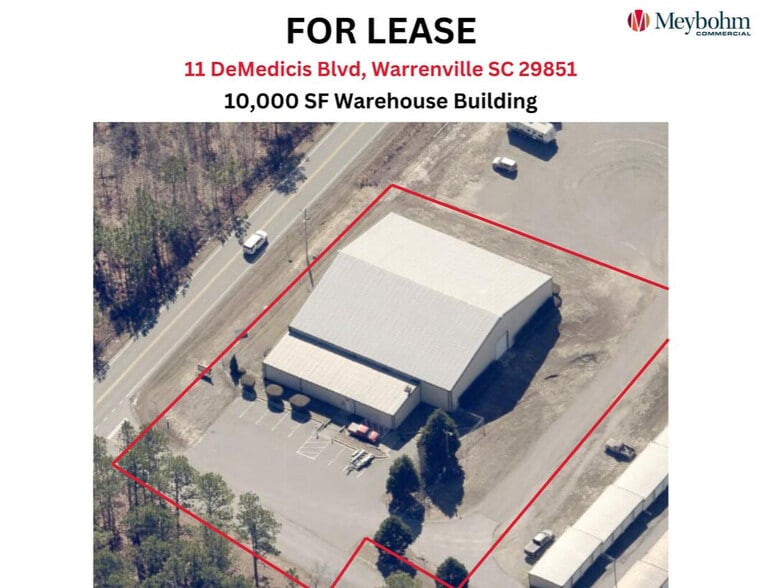 11 Demedicis Blvd, Warrenville, SC for lease - Building Photo - Image 2 of 12
