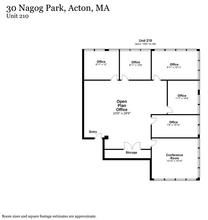 30 Nagog Park, Acton, MA for lease Floor Plan- Image 1 of 1