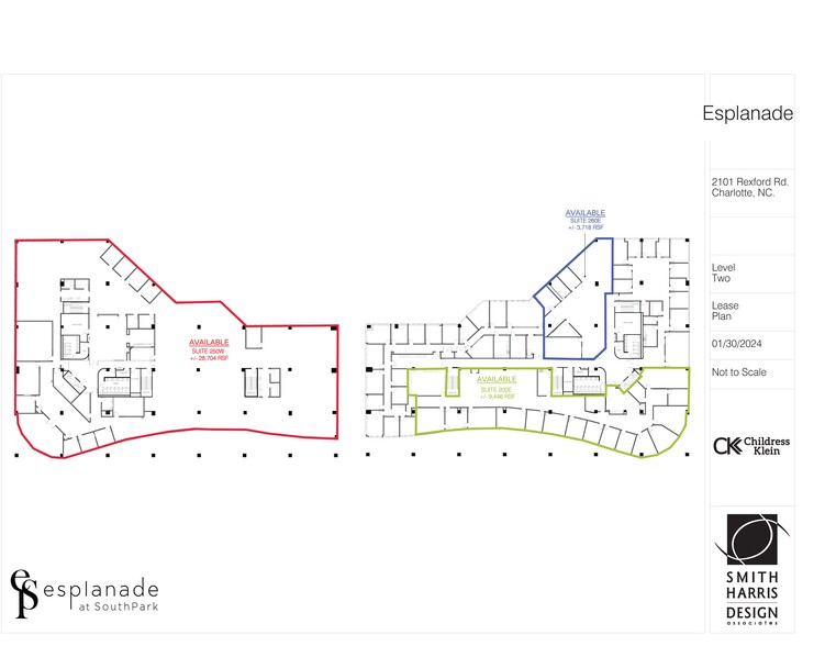 2101 Rexford Rd, Charlotte, NC for lease - Floor Plan - Image 3 of 11