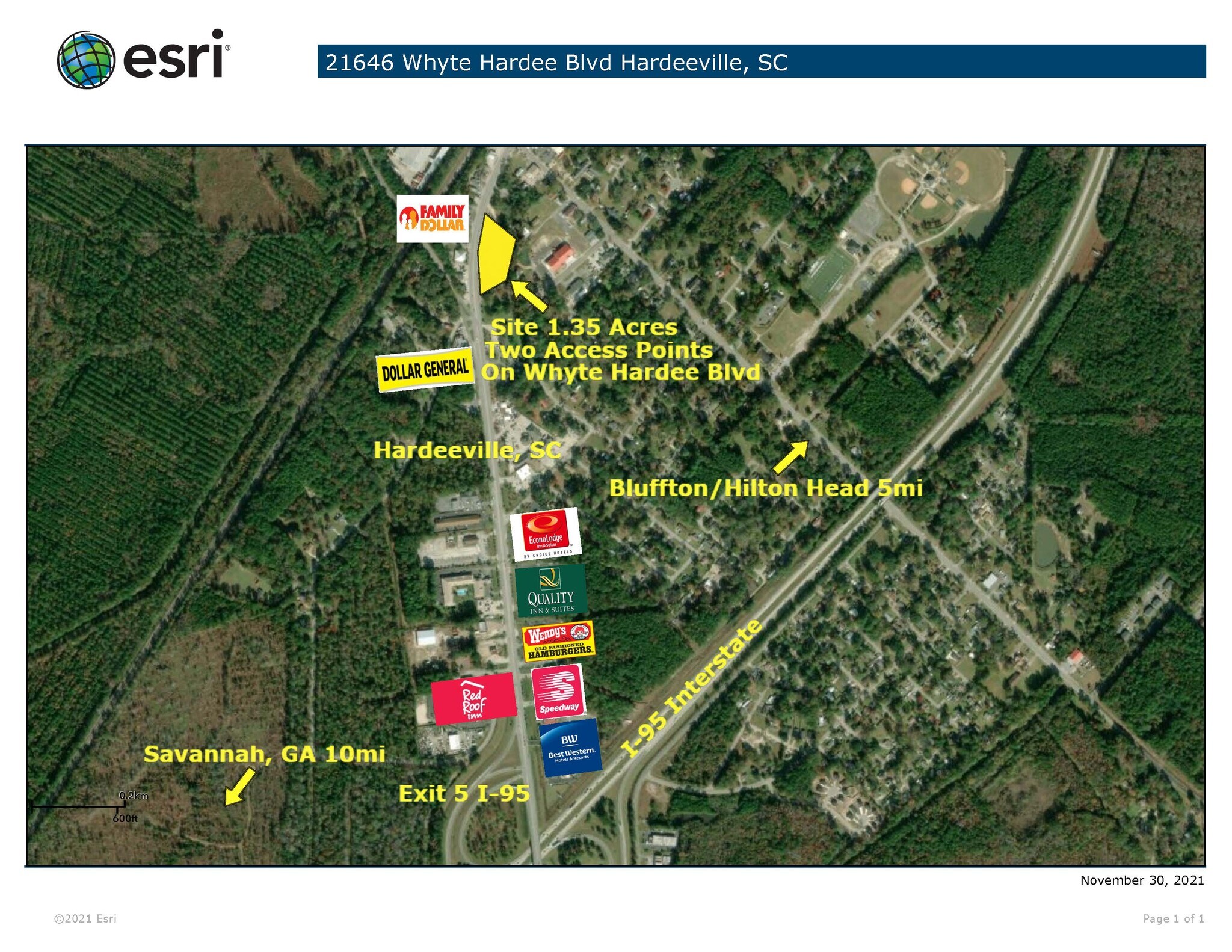 21646 Whyte Hardee Blvd, Hardeeville, SC for sale Building Photo- Image 1 of 1