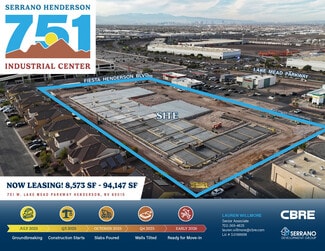 More details for 751 W Lake Mead Pky, Henderson, NV - Industrial for Lease