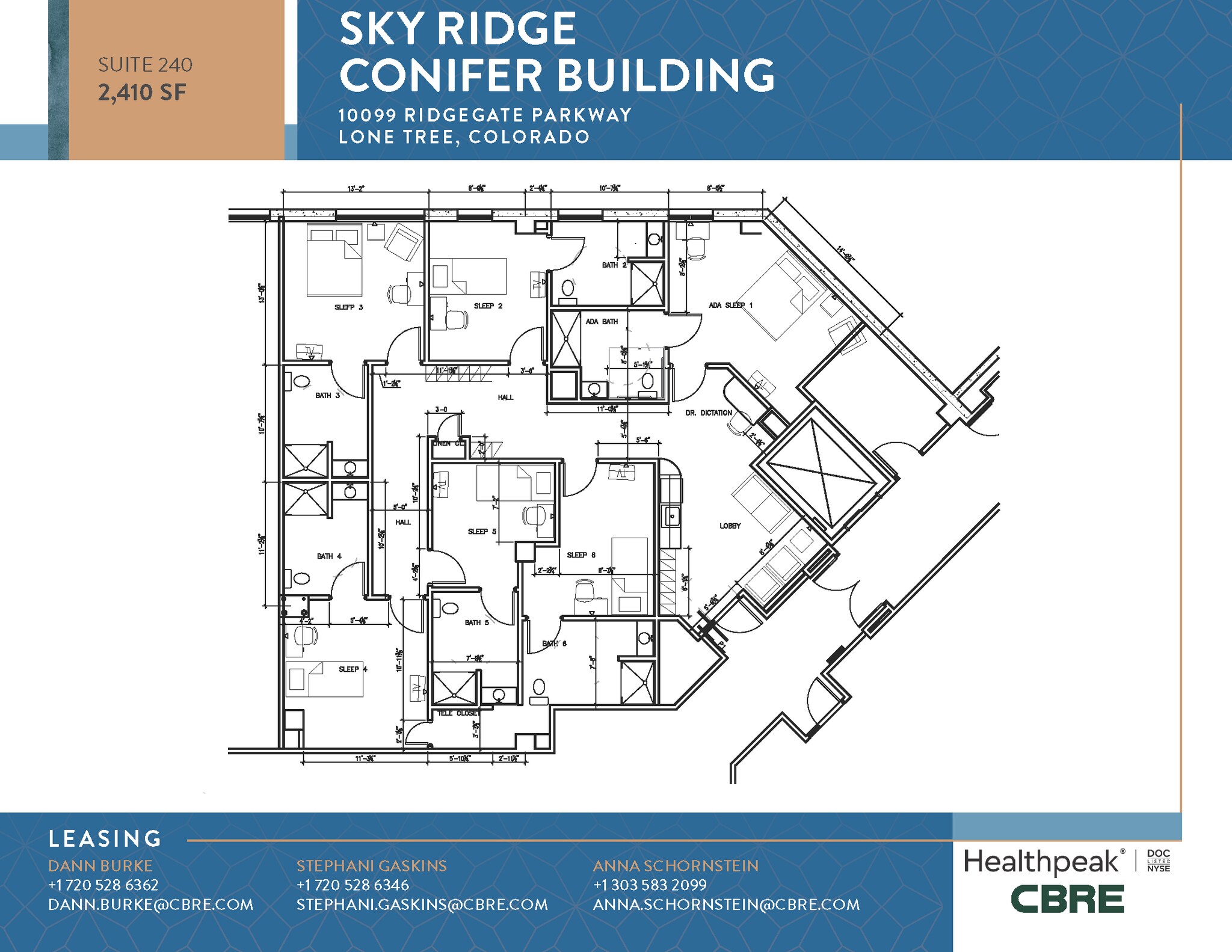 10535 Park Meadows Blvd, Lone Tree, CO for lease Floor Plan- Image 1 of 1