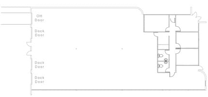 6100 NW 2nd St, Oklahoma City, OK for lease Floor Plan- Image 2 of 2