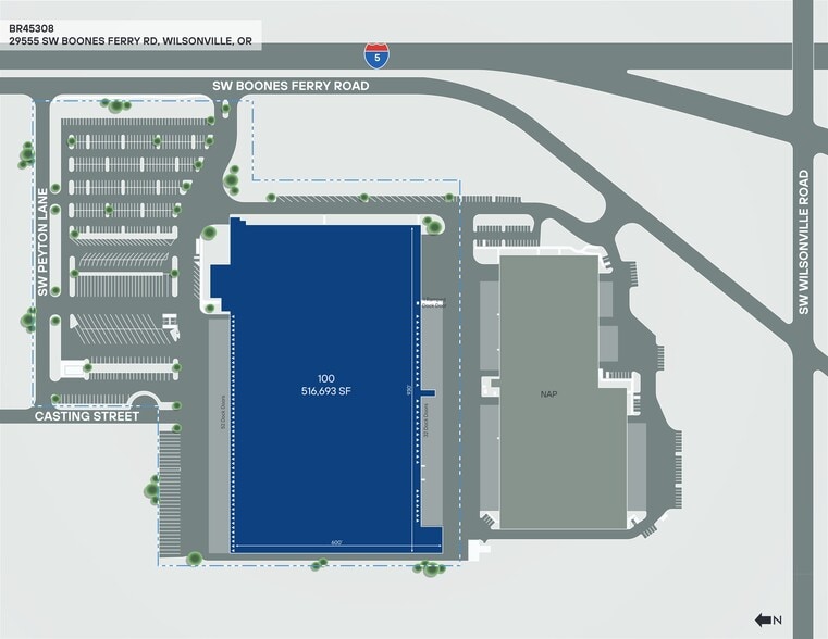 29555 SW Boones Ferry Rd, Wilsonville, OR for lease - Site Plan - Image 1 of 15