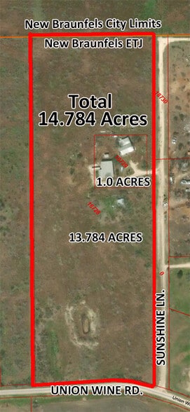 280 Sunshine Ln, New Braunfels, TX for sale - Aerial - Image 3 of 9