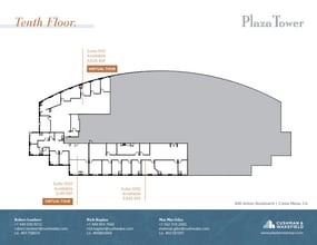 600 Anton Blvd, Costa Mesa, CA for lease Floor Plan- Image 1 of 1