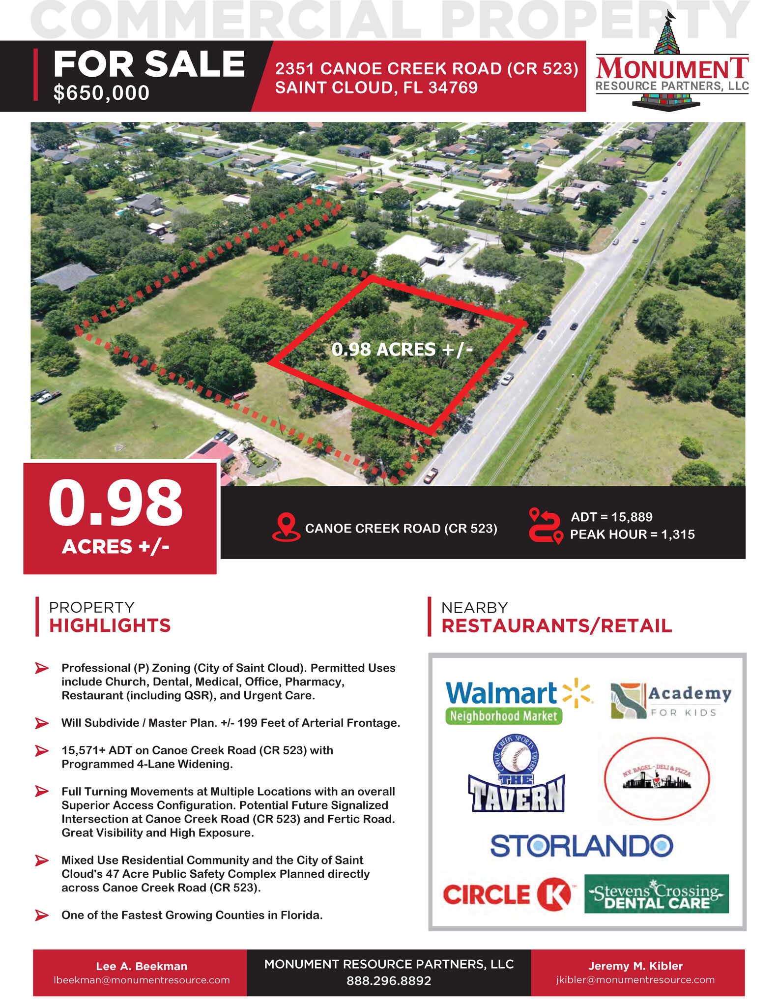 Canoe Creek Rd., Saint Cloud, FL for sale Other- Image 1 of 3