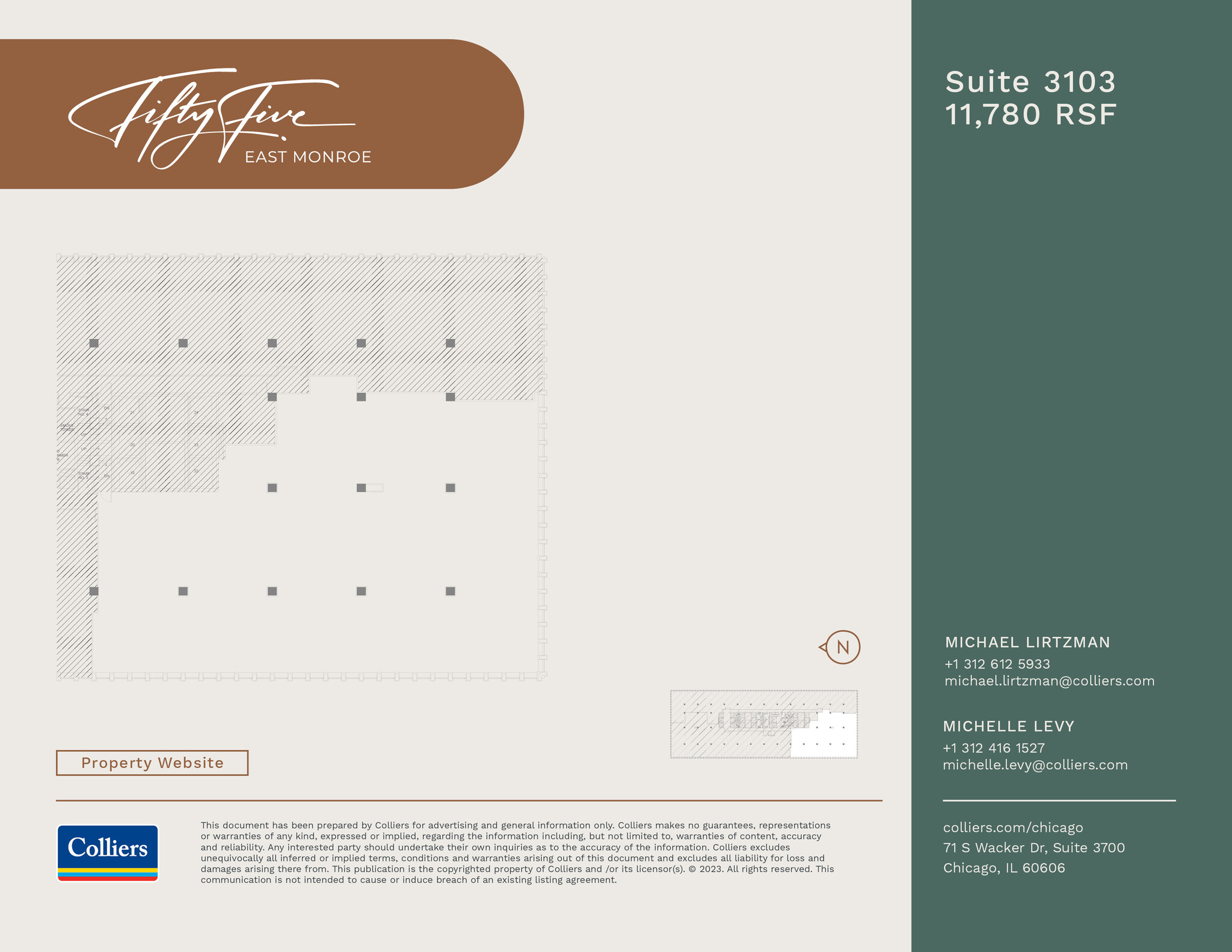 55 E Monroe St, Chicago, IL for lease Floor Plan- Image 1 of 1