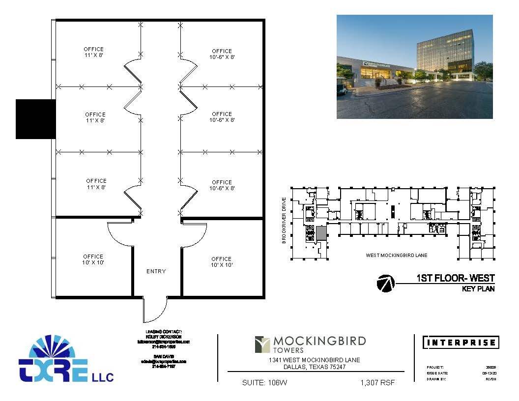 1341 W Mockingbird Ln, Dallas, TX for lease Floor Plan- Image 1 of 1