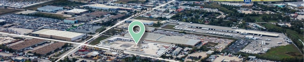 9617 Wallisville Rd, Houston, TX for lease - Aerial - Image 3 of 3