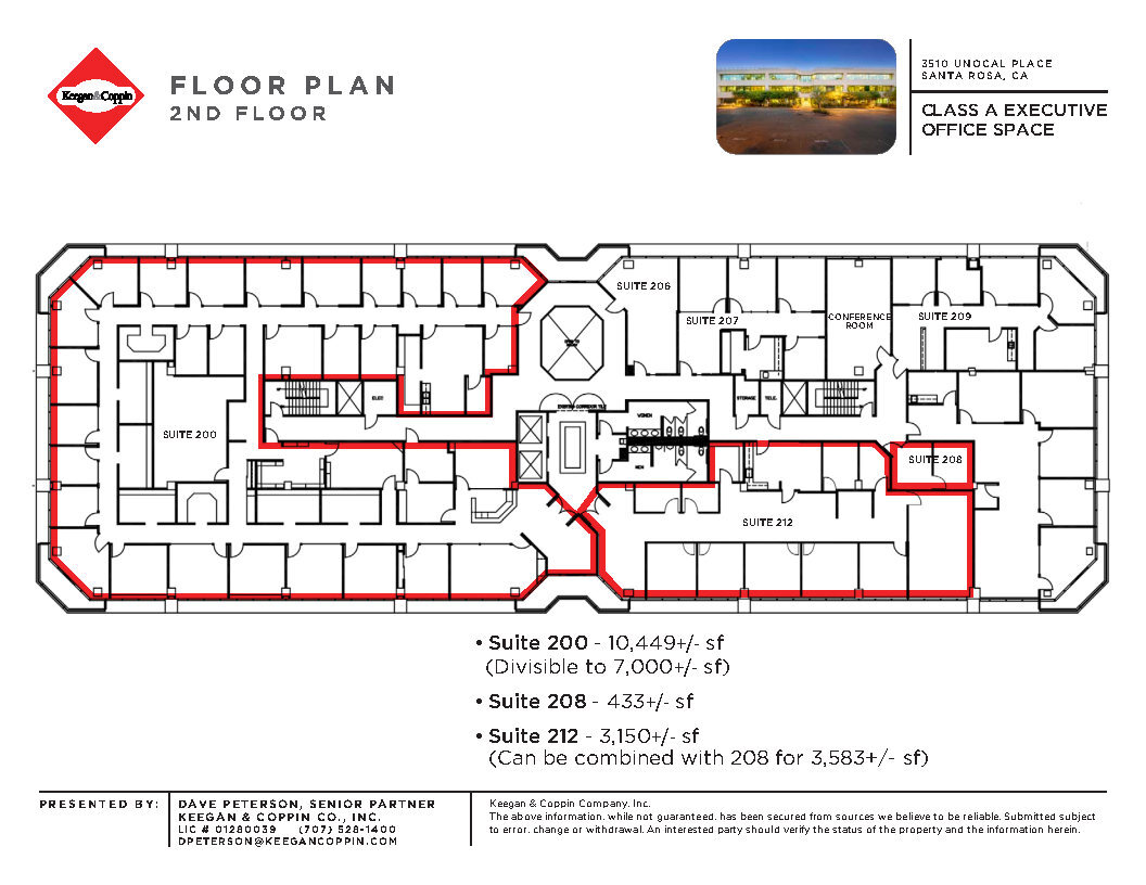 3510 Unocal Pl, Santa Rosa, CA for lease Floor Plan- Image 1 of 1