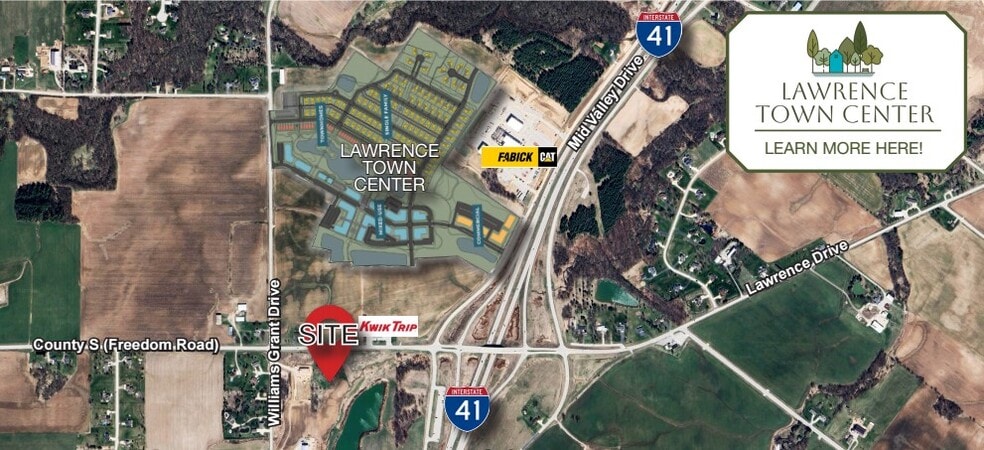 2785 Freedom Rd, De Pere, WI for sale - Building Photo - Image 1 of 5